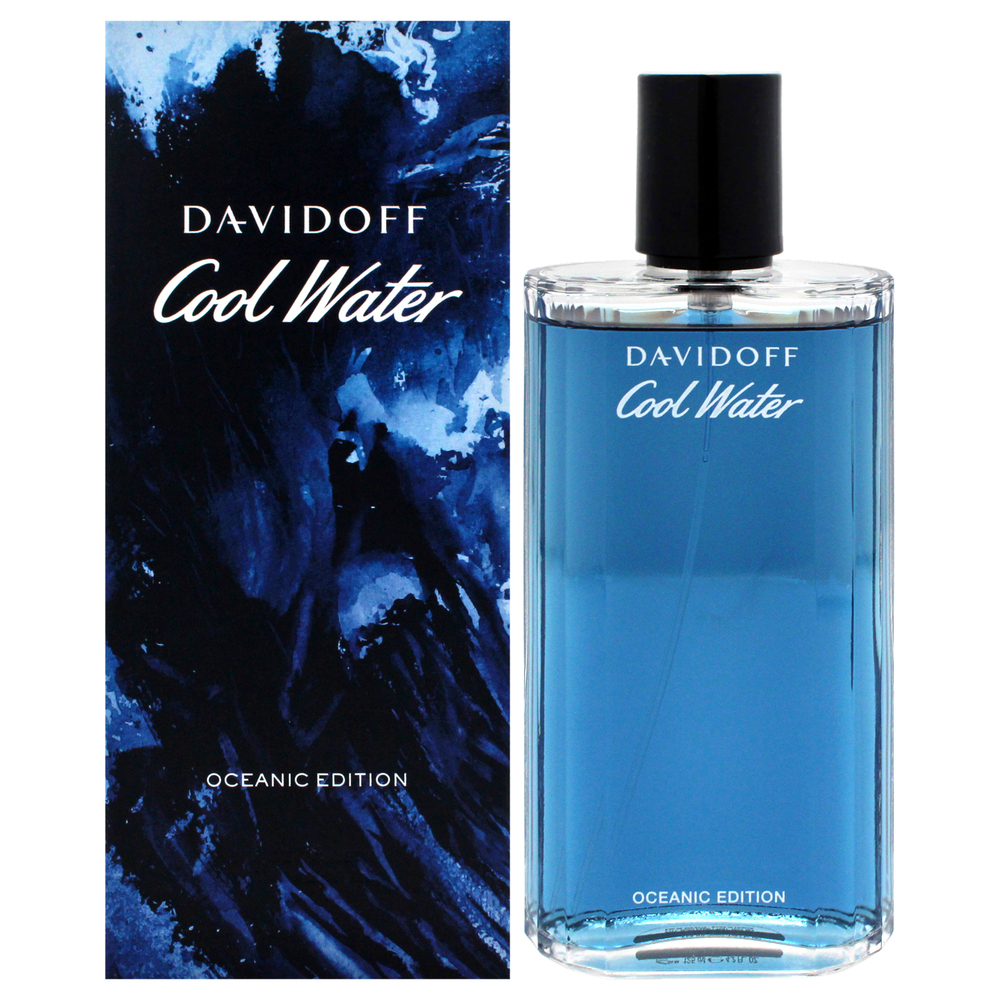 Cool Water Oceanic Edition BY Davidoff for Men 4.2 oz EDT Spray